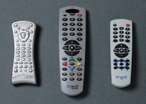 Universal remote controls